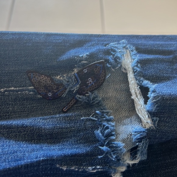 Beautiful gentle worn jeans - Picture 9 of 9